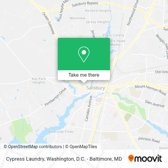 Cypress Laundry map