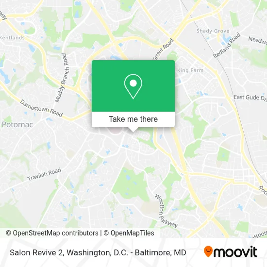 Salon Revive 2 map