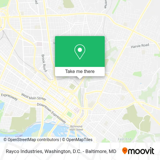 Rayco Industries map