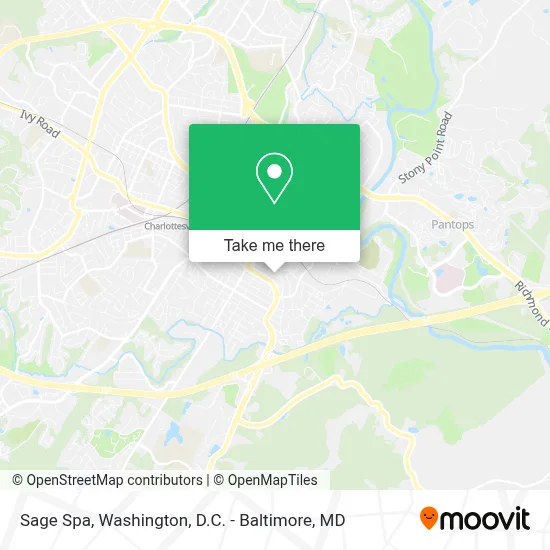 Sage Spa map