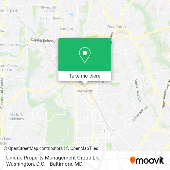 Unique Property Management Group Llc map