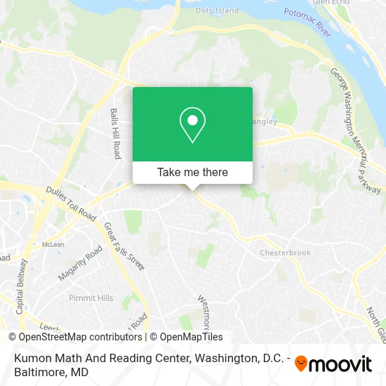 Kumon Math And Reading Center map