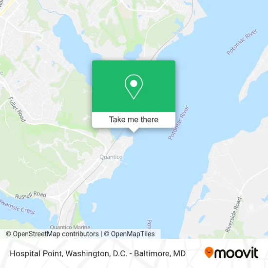 Hospital Point map
