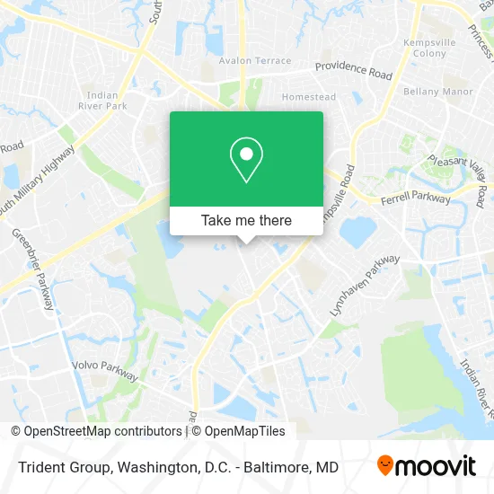 Trident Group map