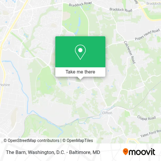 The Barn map