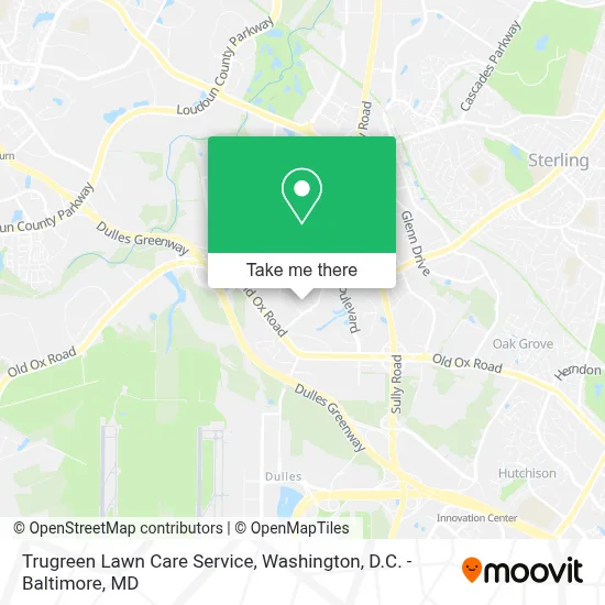 Trugreen Lawn Care Service map