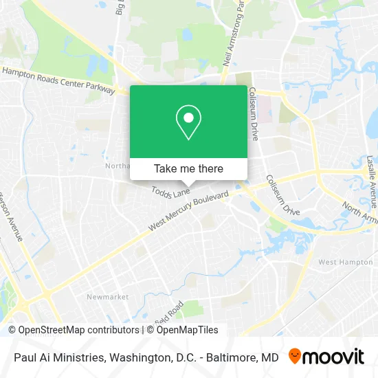 Paul Ai Ministries map