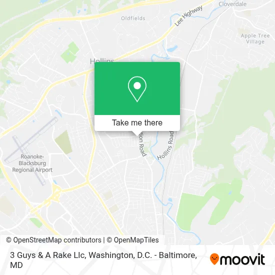 3 Guys & A Rake Llc map