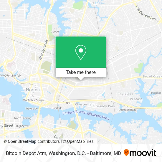 Bitcoin Depot Atm map