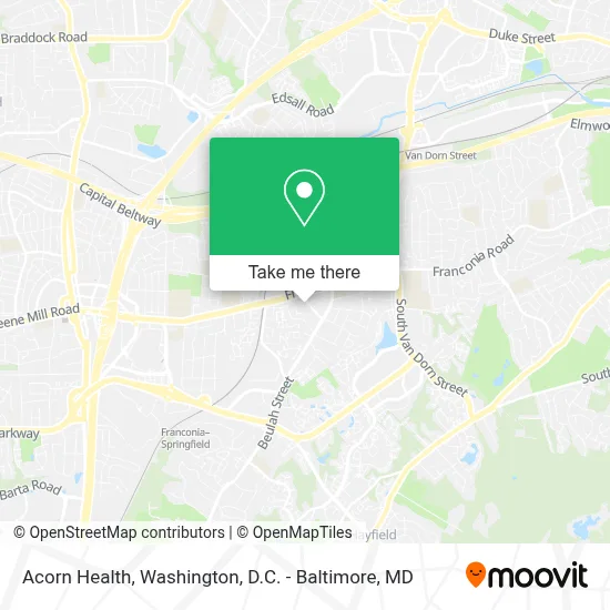Acorn Health map
