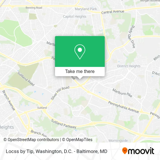 Locss by Tip map