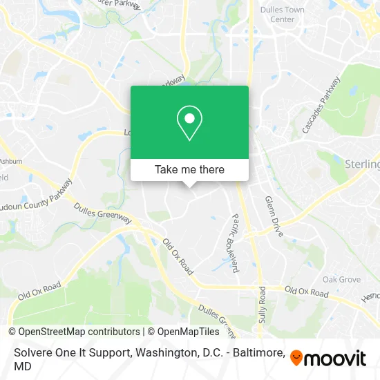 Solvere One It Support map