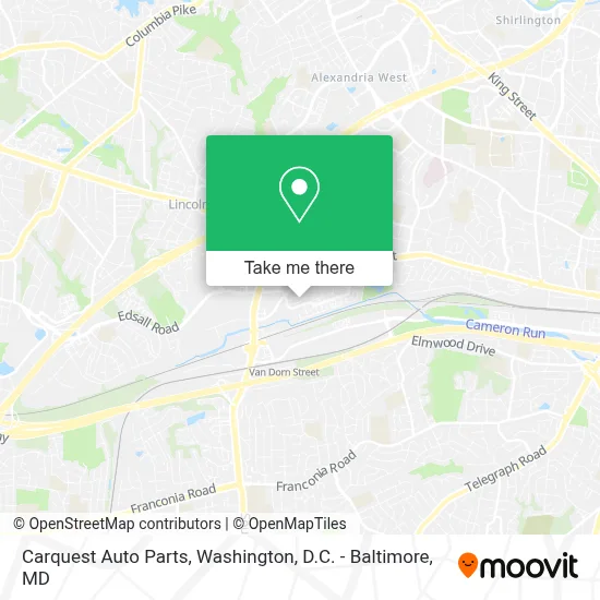 Carquest Auto Parts map