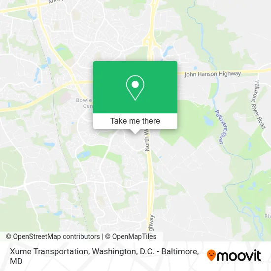 Xume Transportation map