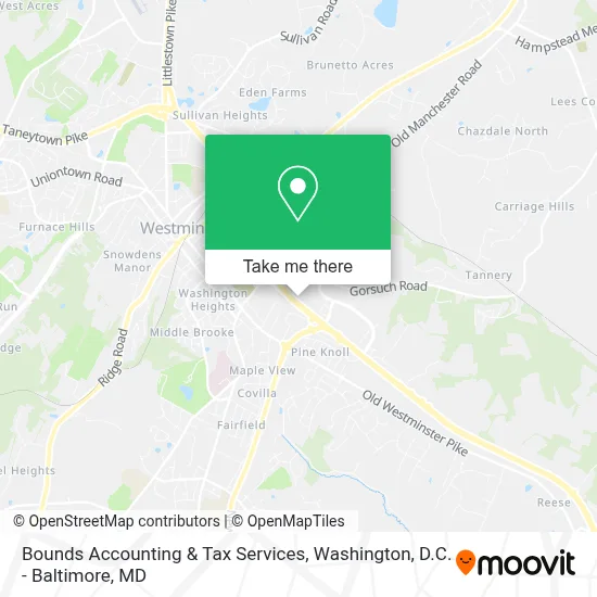 Bounds Accounting & Tax Services map