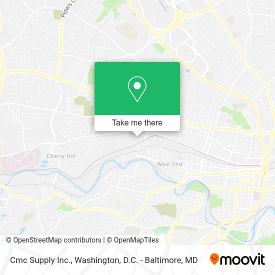 Cmc Supply Inc. map