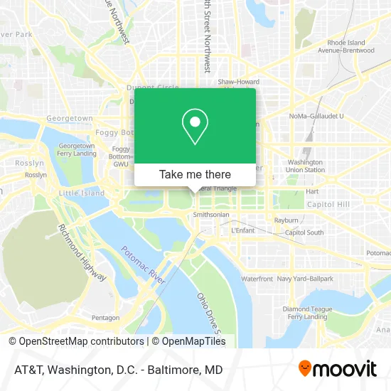At&T map