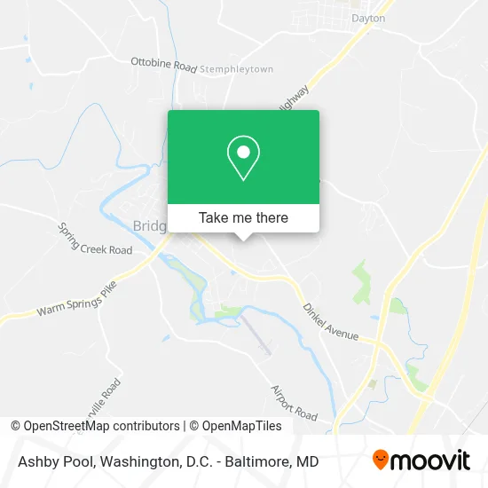 Ashby Pool map