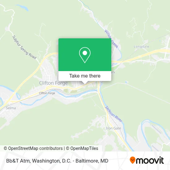 Bb&T Atm map