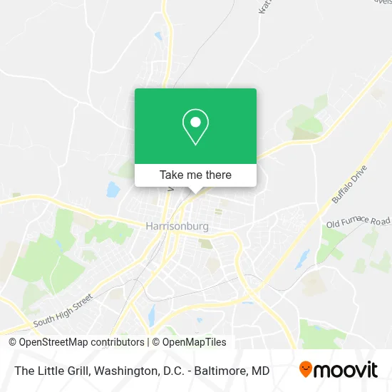 The Little Grill map
