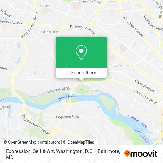 Expression, Self & Art map