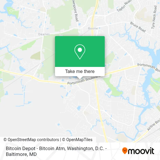 Bitcoin Depot - Bitcoin Atm map