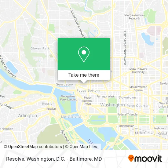 Resolve map