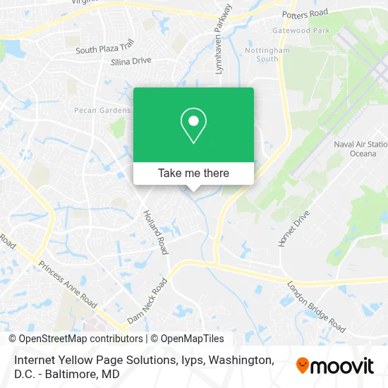 Internet Yellow Page Solutions, Iyps map