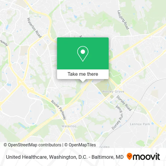 United Healthcare map