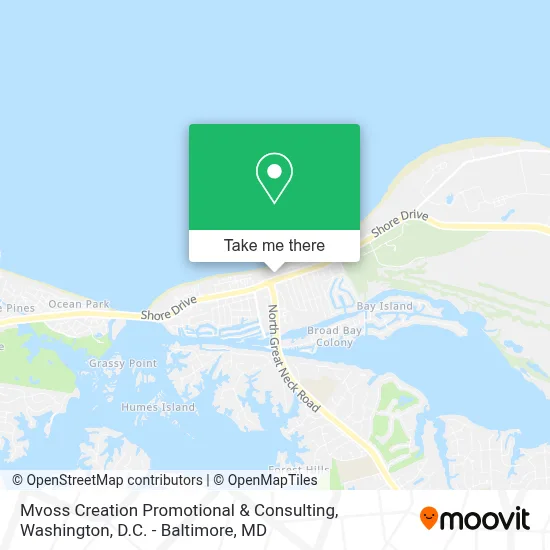 Mvoss Creation Promotional & Consulting map