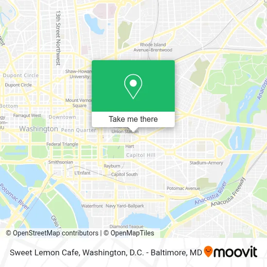 Sweet Lemon Cafe map
