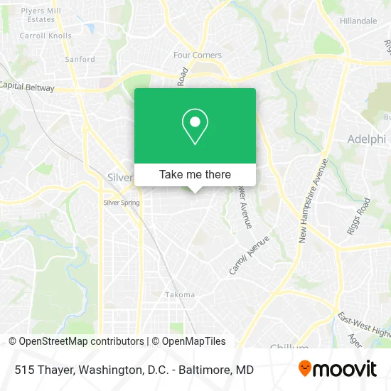 515 Thayer map