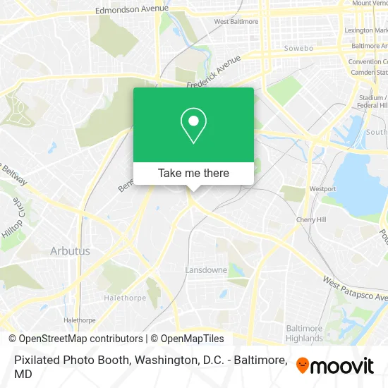 Pixilated Photo Booth map