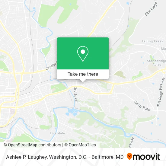 Ashlee P. Laughey map