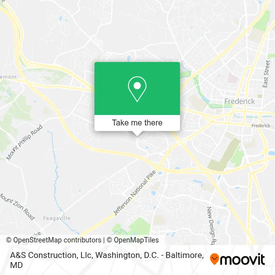 A&S Construction, Llc map