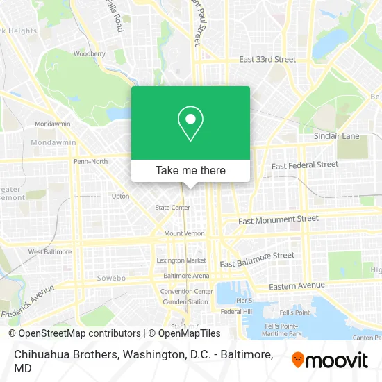 Chihuahua Brothers map