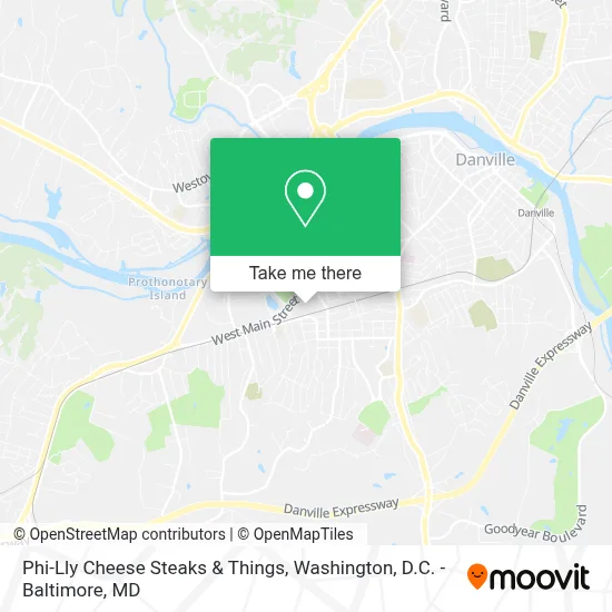 Phi-Lly Cheese Steaks & Things map