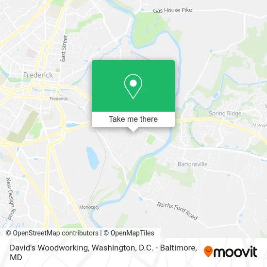David's Woodworking map