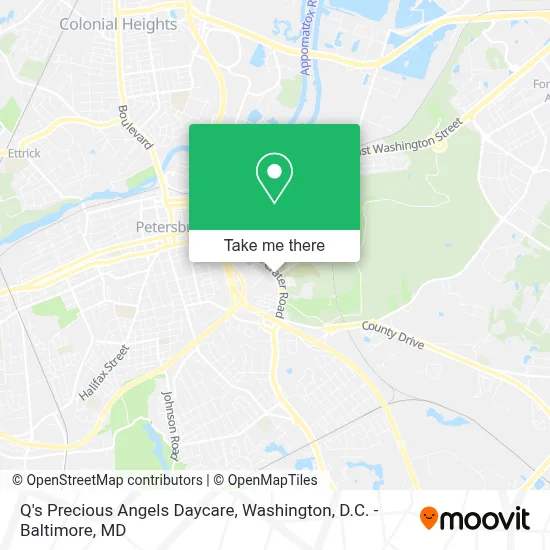 Q's Precious Angels Daycare map