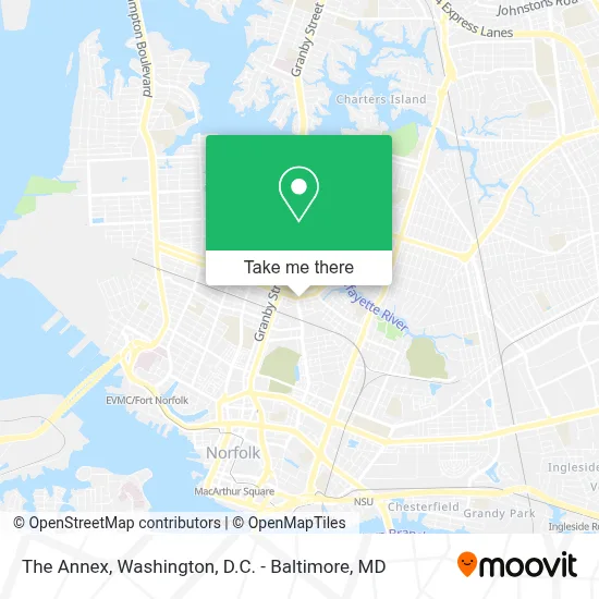 The Annex map