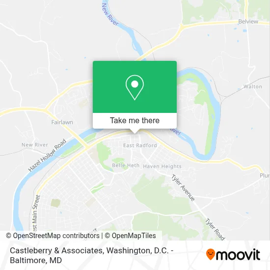 Castleberry & Associates map