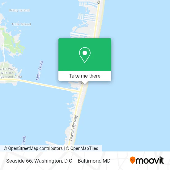 Seaside 66 map