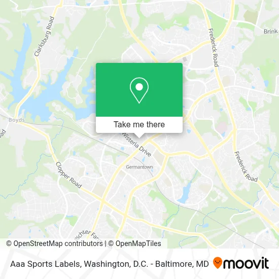 Aaa Sports Labels map
