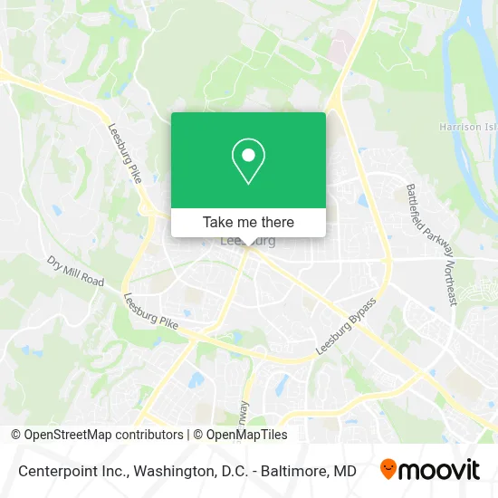 Centerpoint Inc. map