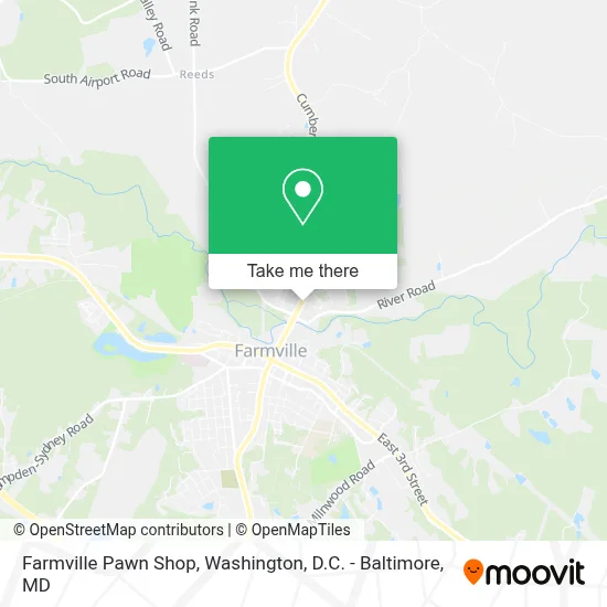 Farmville Pawn Shop map