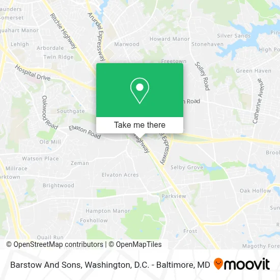Barstow And Sons map