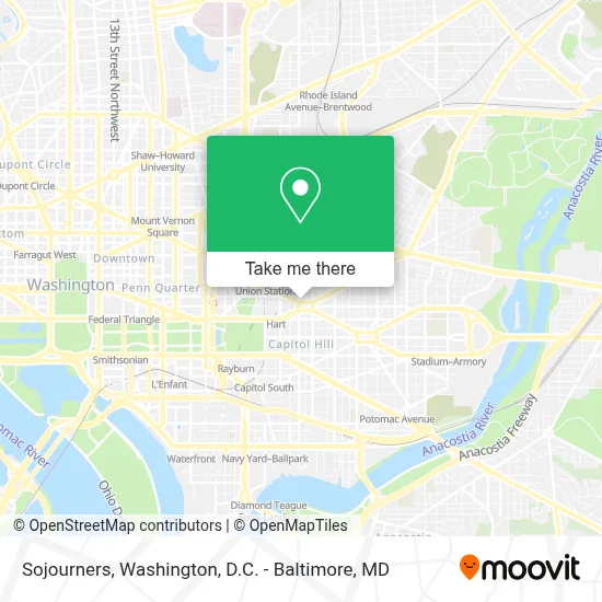 Sojourners map