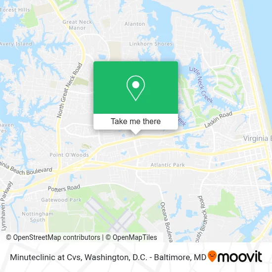 Minuteclinic at Cvs map
