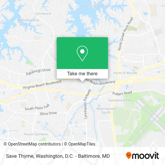 Save Thyme map