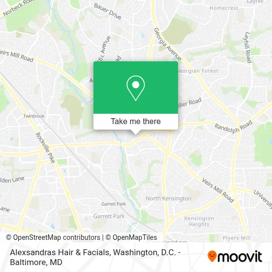 Alexsandras Hair & Facials map